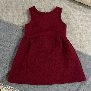 Burgundy Holiday Dress